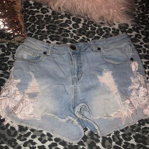 ⚡️FLASH SALE Bebe Jean shorts ⚡️